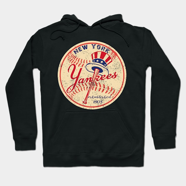 new york yankees Hoodie by Pastelsword